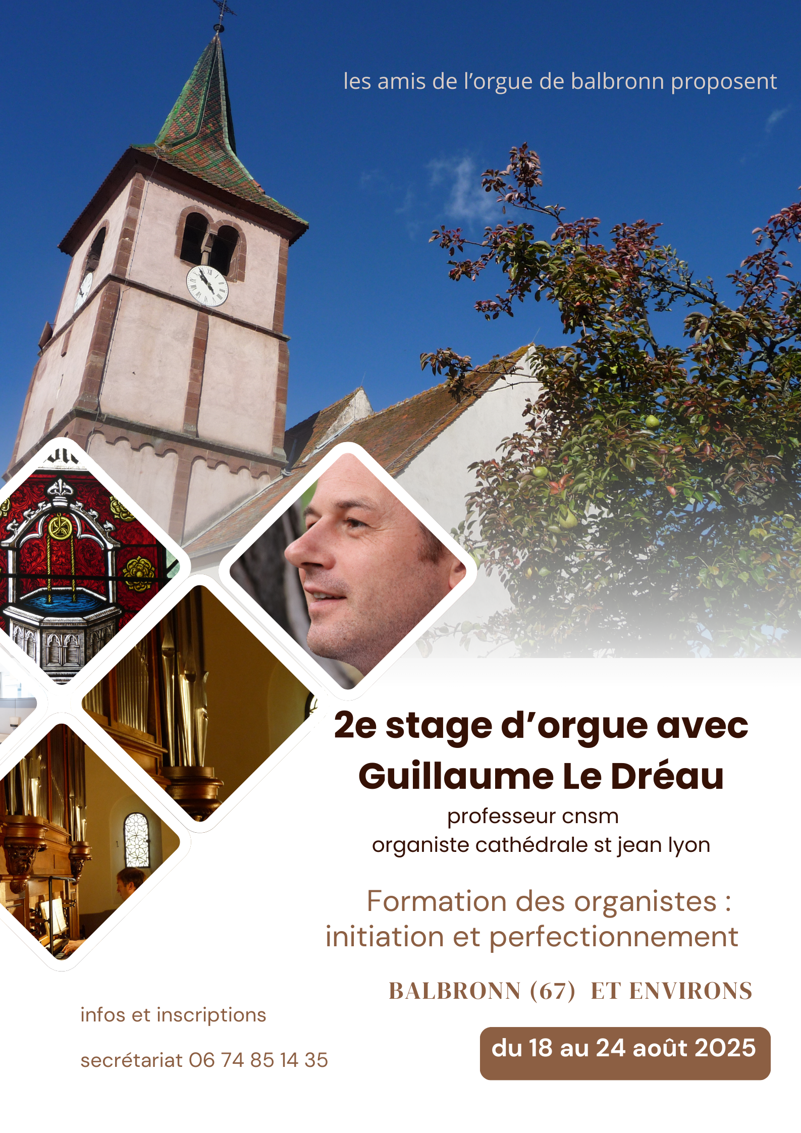 visuel stage d'orgue